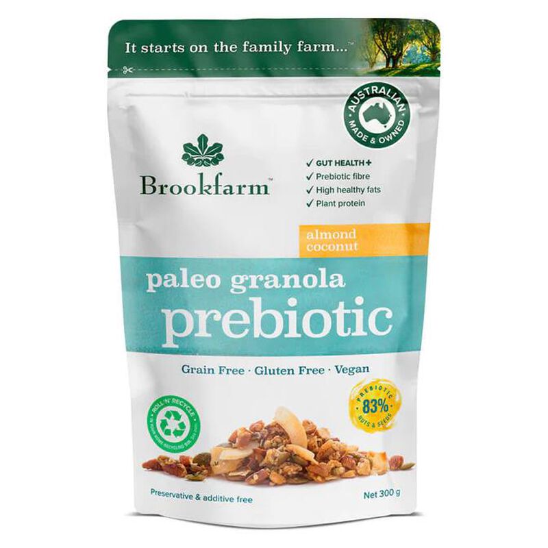 Brookfarm Granola Paleo Prebiotic GF 300g image number 0